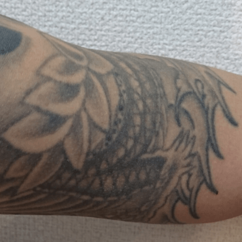 タトゥー隠したいレビュー刺青オリジナル画像